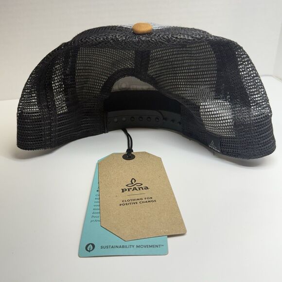 Prana Earthbound Van Journeyman Trucker Cap Hat Unisex New - Picture 3 of 5